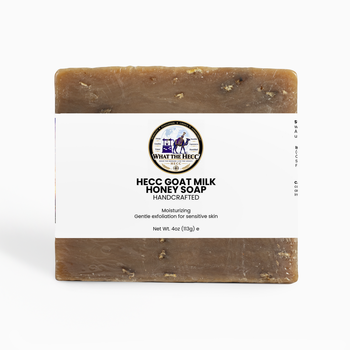 HECC Oat Milk Honey Soap