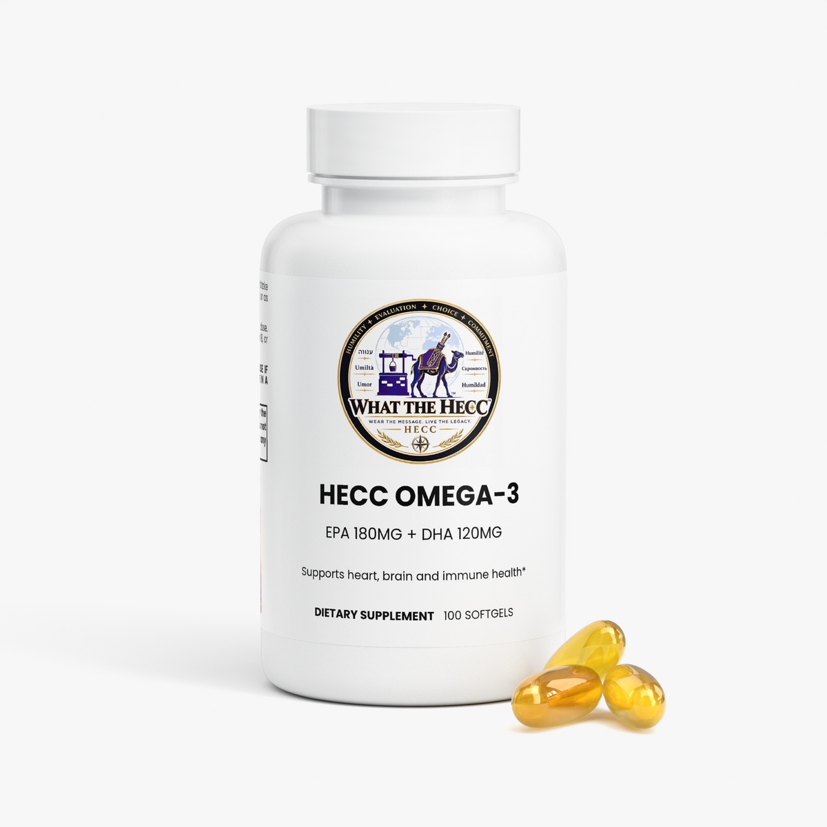 HECC Omega-3 EPA 180mg + DHA 120mg