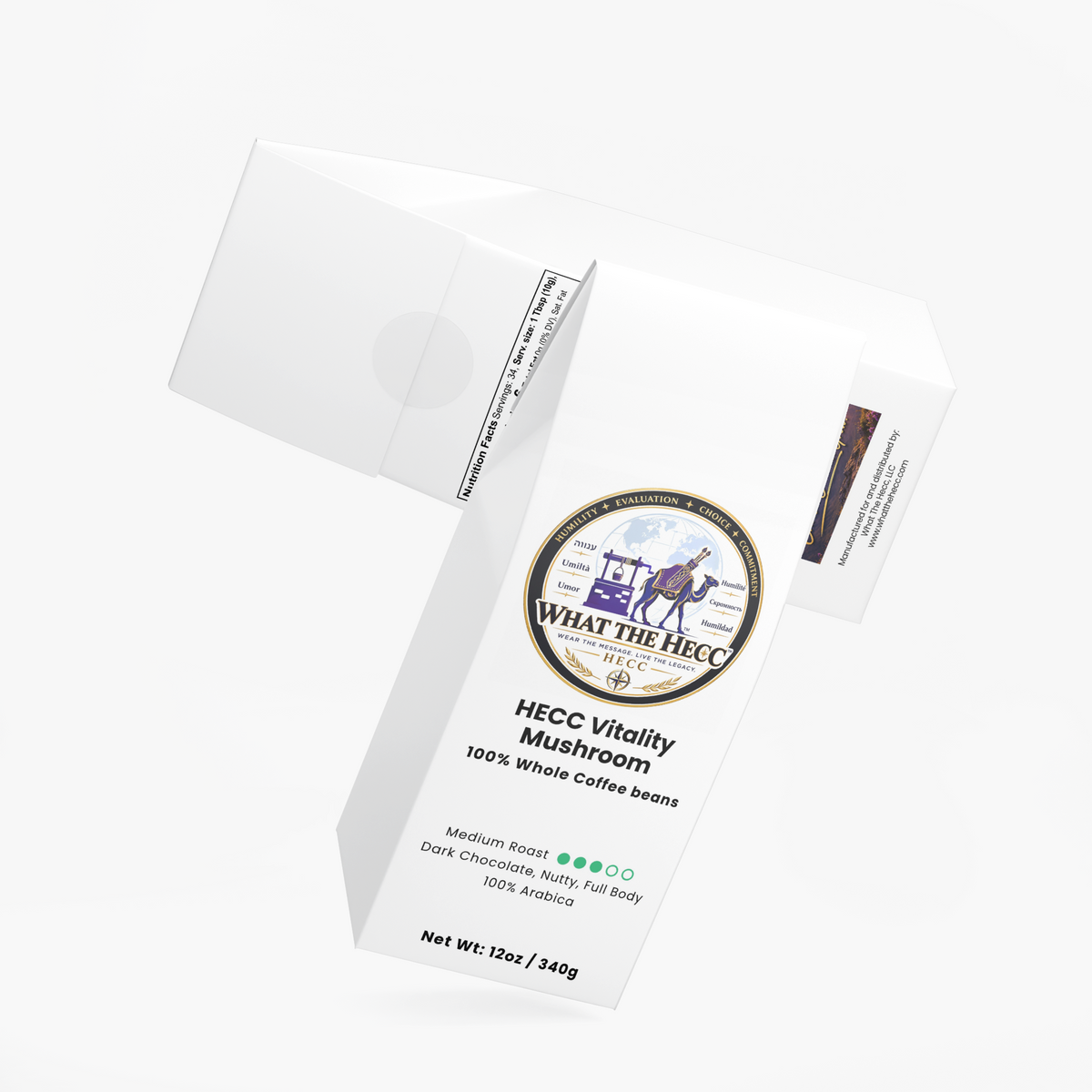 HECC Vitality Mushroom Coffee (Medium Roast)