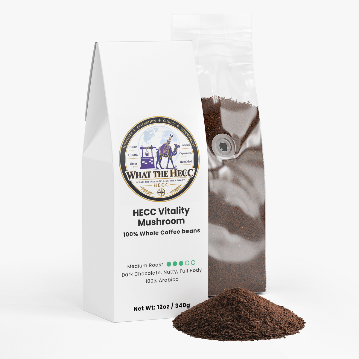 HECC Vitality Mushroom Coffee (Medium Roast)