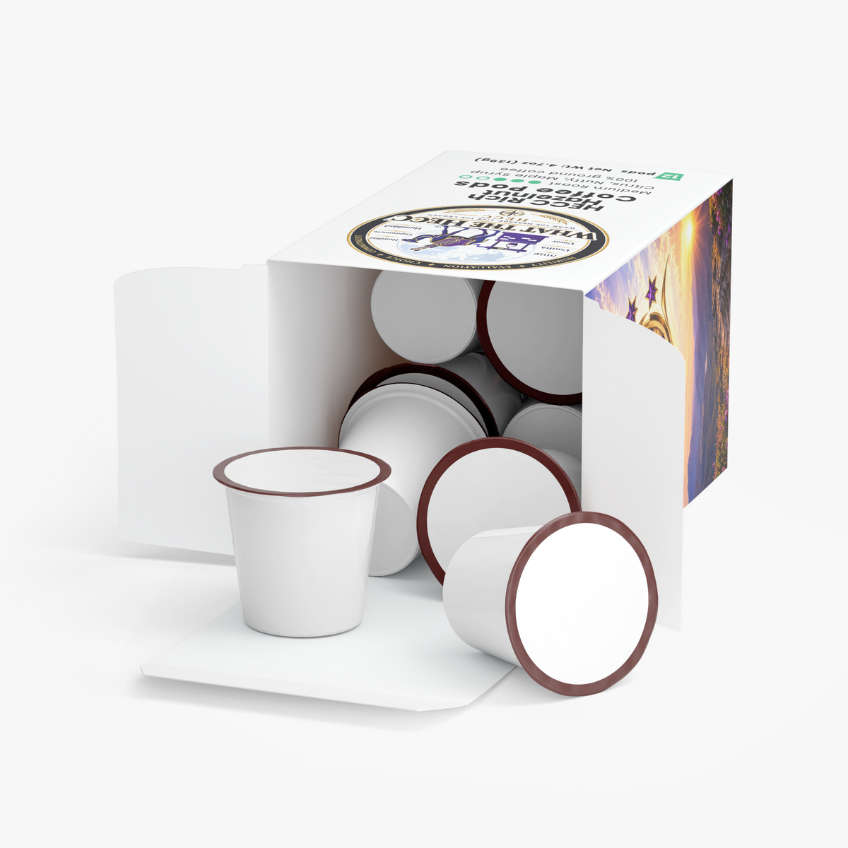 HECC Rich Hazelnut Coffee Pods (Medium Roast)