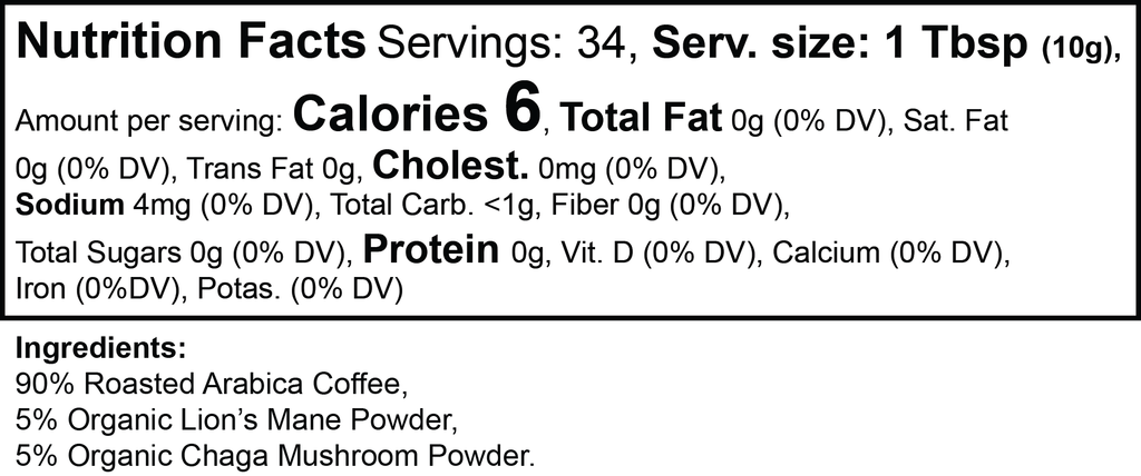 HECC Vitality Mushroom Coffee (Medium Roast)